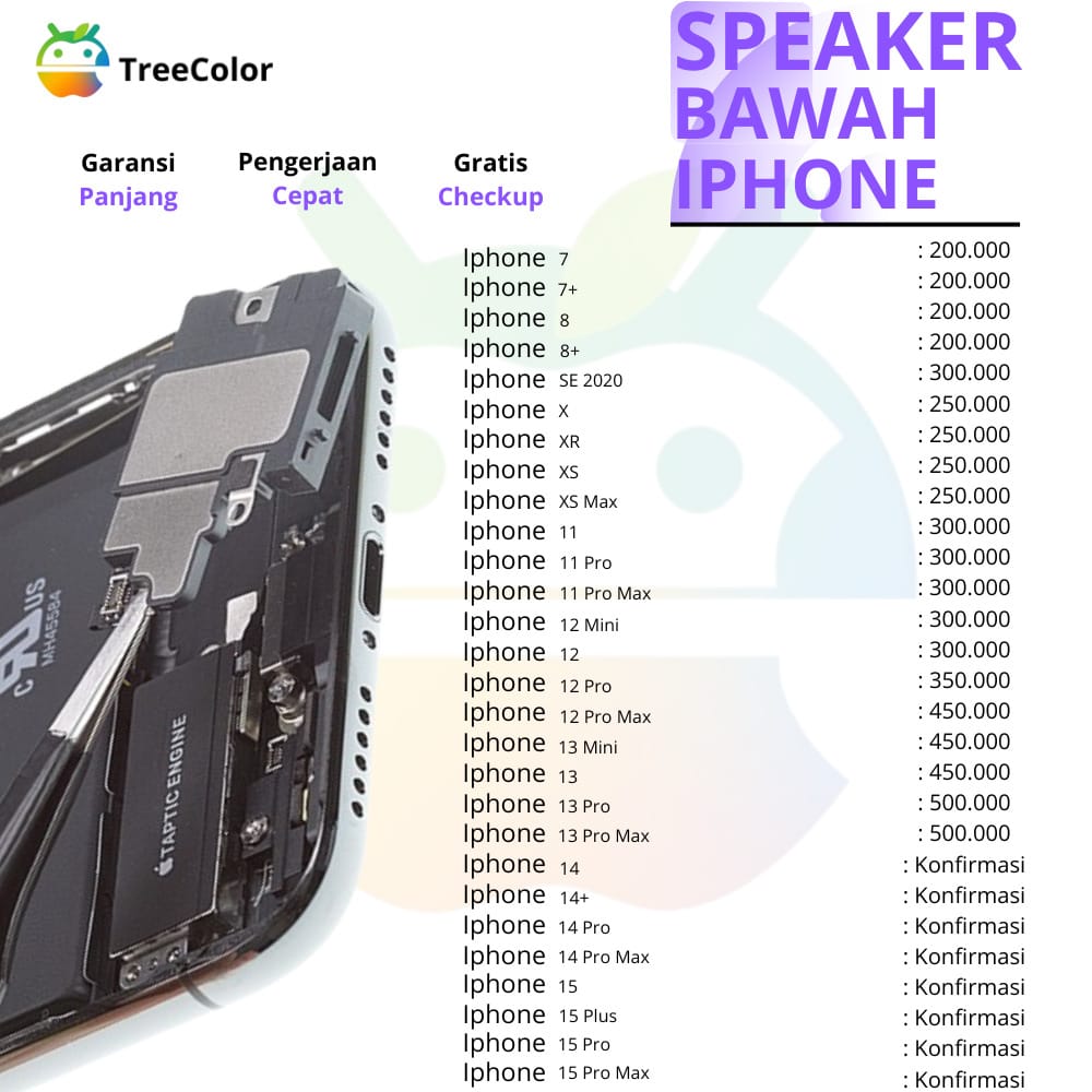 Harga speaker bawah iphone